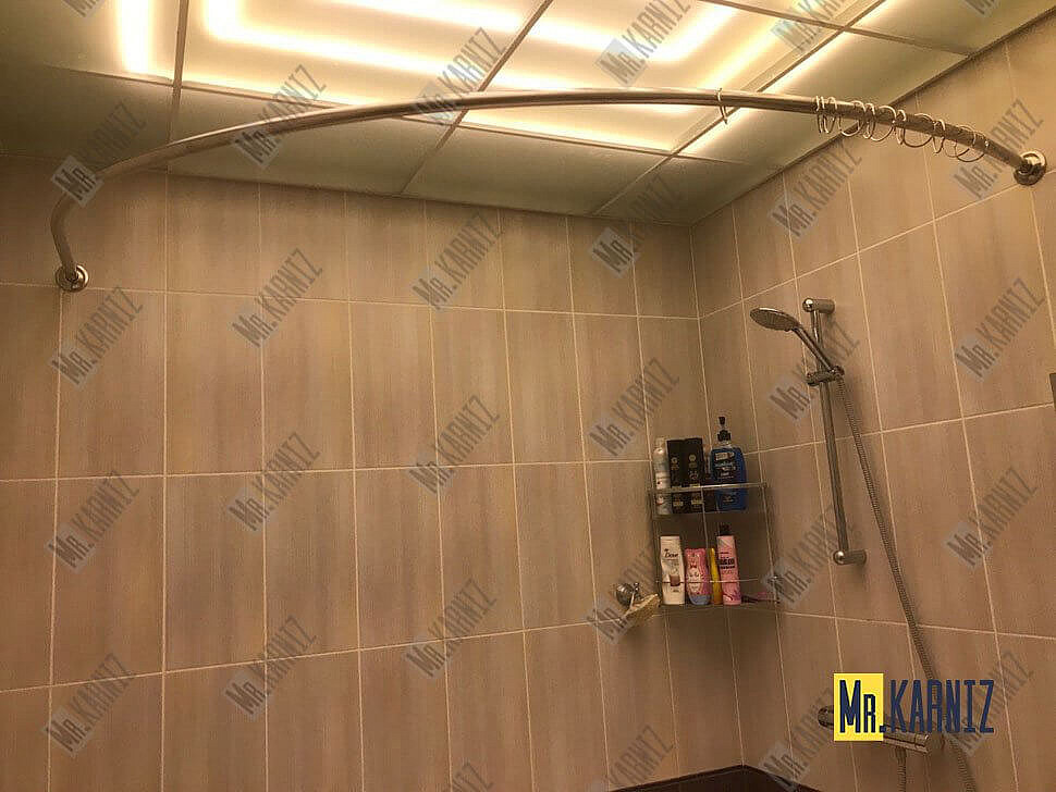 Карниз для ванны 1 MarKa Catania 150х105 Усиленный 25 мм MrKARNIZ фото 3