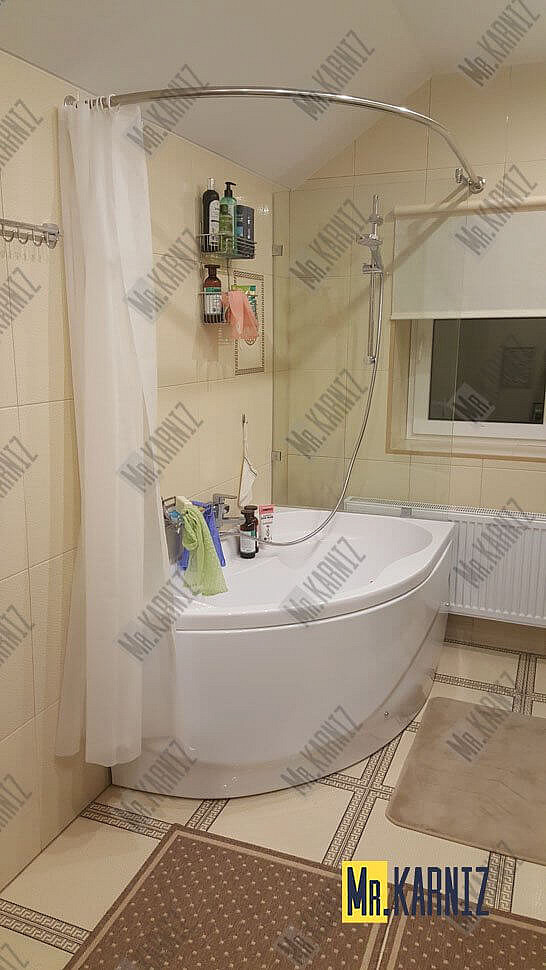 Карниз для ванны Royal Bath AZUR 160 Усиленный 20 мм MrKARNIZ фото 16