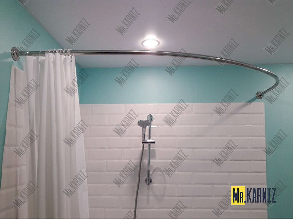 Карниз для ванны Relisan Vayer Azalia 150х105 Усиленный 20 мм MrKARNIZ фото 5