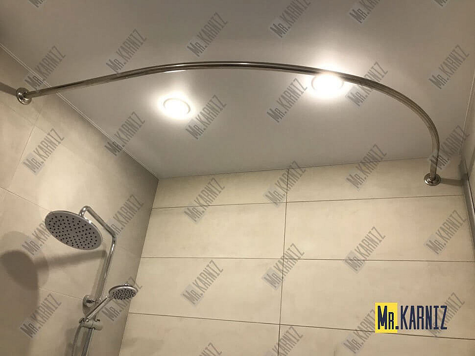 Карниз для ванны Relisan Vayer Azalia 150х105 Усиленный 20 мм MrKARNIZ фото 11