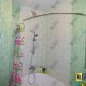 Карниз для ванной Угловой Асимметричный Дуга 150х95 (Усиленный 25 мм) MrKARNIZ фото 6
