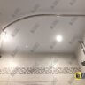 Карниз для ванной Угловой Асимметричный Дуга 150х95 (Усиленный 25 мм) MrKARNIZ фото 9